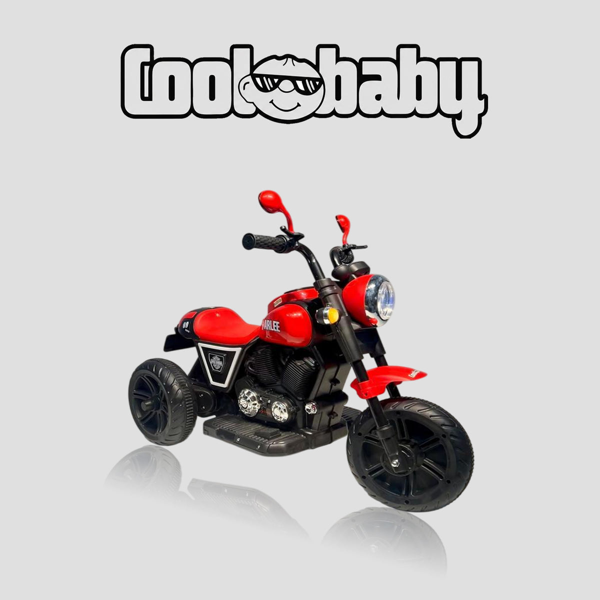 Coolbaby Indian Mini Bike toy bike with colorful design and realistic details, perfect for kids' play and outdoor fun.