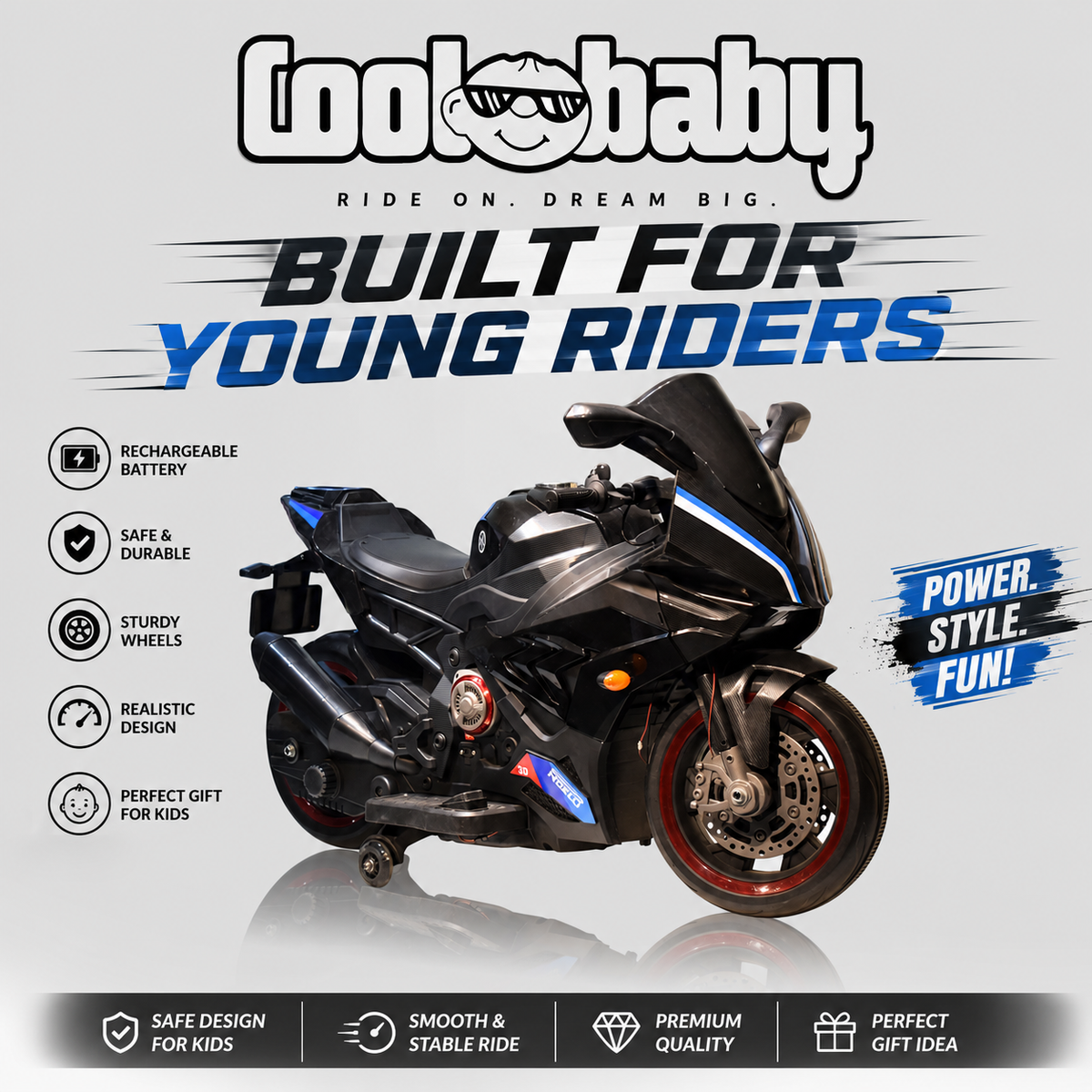 Coolbaby 1199 Sports Bike