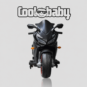 Coolbaby 1199 Sports Bike toy by coolbaby.co.in, colorful plastic bike with training wheels for kids.