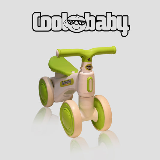 Green bicycle from the 2010 Rider Coolbay collection, featuring a sleek frame and modern design by coolbaby.co.in.