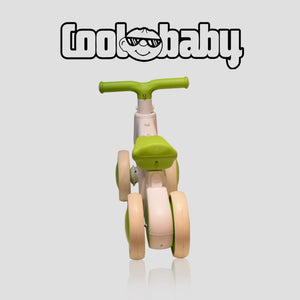 Green bicycle with 2010 Rider branding from Coolbaby.co.in, featuring a sleek frame and modern design.