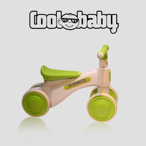 Green Coolbay 2010 Rider bicycle from coolbaby.co.in, featuring a sleek frame and detailed design suitable for kids.