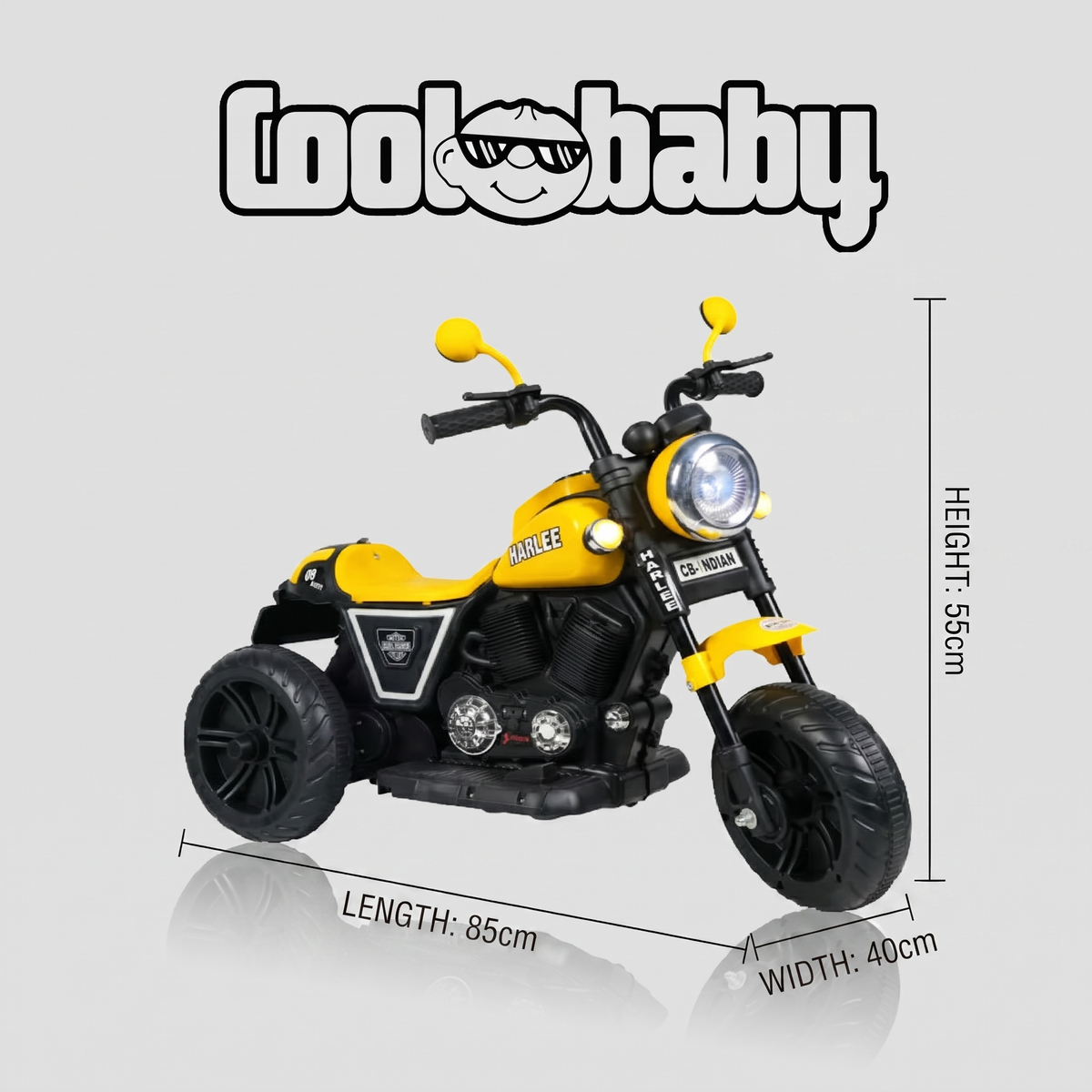Coolbaby Indian Mini Bike toy bike with colorful design and sturdy frame, suitable for children.