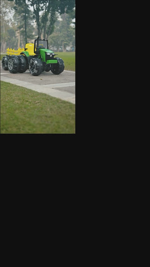 Coolbaby Kids Ride-On 6688 Bahubali Tractor with Trolley 🚜
