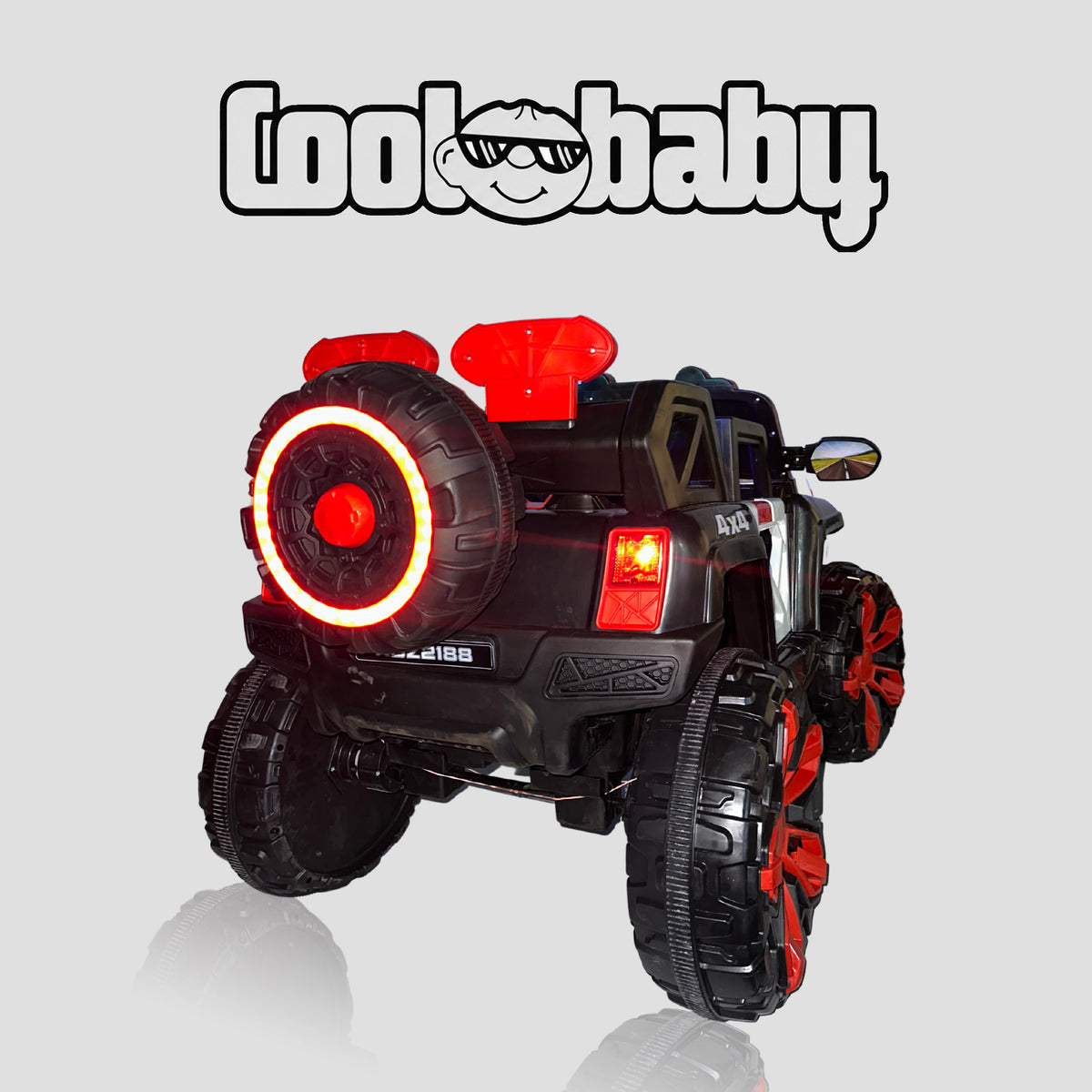 Coolbaby 2188 Jeep toy car by coolbaby.co.in, featuring a detailed miniature design suitable for children.