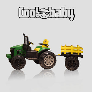 Coolbaby Kids Ride-On 6688 Tractor with Trolley 🚜